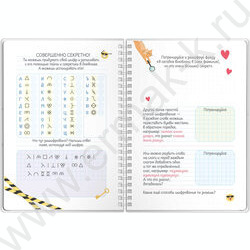 Личный дневник д/девочек А5 40л "Принцесса" спираль NEW | Фото 4