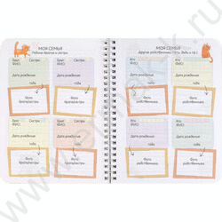 Личный дневник д/девочек А5 40л "Кошечка-фея" спираль NEW | Фото 4