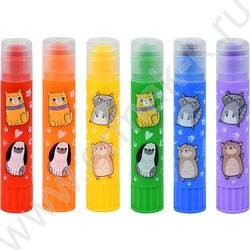 Мелки гелевые 24шт ассорти с акварельным эффектом NEW | Фото 1