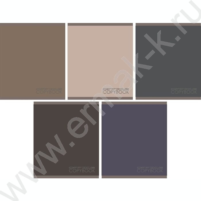 Тетрадь  48л клетка "Монохром" /мел.карт. /ассорти NEW | Фото 1