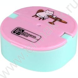 Ластик фигурный "Котокафе" с роликом и контейнером NEW | Фото 1