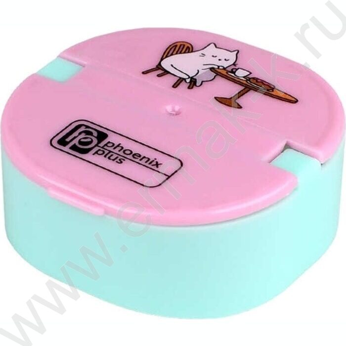 Ластик фигурный "Котокафе" с роликом и контейнером NEW | Фото 1