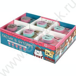 Ластик фигурный "Котокафе" с роликом и контейнером NEW | Фото 6