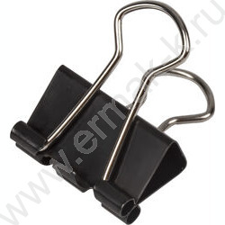 Зажим 19мм чёрный "EVERYDAY" NEW | Фото 1