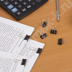 Зажим 19мм чёрный "EVERYDAY" NEW | Фото 5