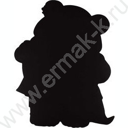 Доска магнитная c полем для рисования и письма + 1маркер,мел.бумага Панда в очках/200*250мм NEW | Фото 5