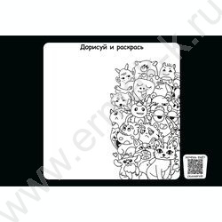 Альбом д/рисования 12л "Надпись на черном-2" NEW | Фото 3