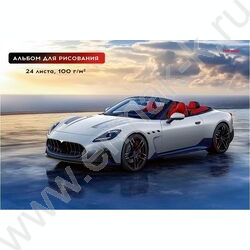 Альбом д/рисования 24л "Кабриолеты" NEW | Фото 5