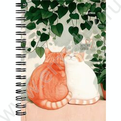 Зап. книжка 120л А6 спираль "Солнечные котики-1" NEW | Фото 4