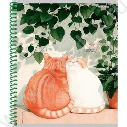 Тетрадь  96л клетка/спираль "Солнечные котики" ассорти NEW | Фото 5