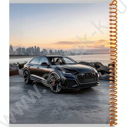 Тетрадь  96л клетка/спираль "Чёрный автомобиль" ассорти NEW | Фото 6