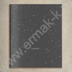 Тетрадь  48л клетка "Оттенки серого-3" /софт-тач/ ассорти NEW | Фото 2