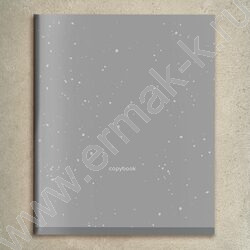 Тетрадь  48л клетка "Оттенки серого-3" /софт-тач/ ассорти NEW | Фото 5