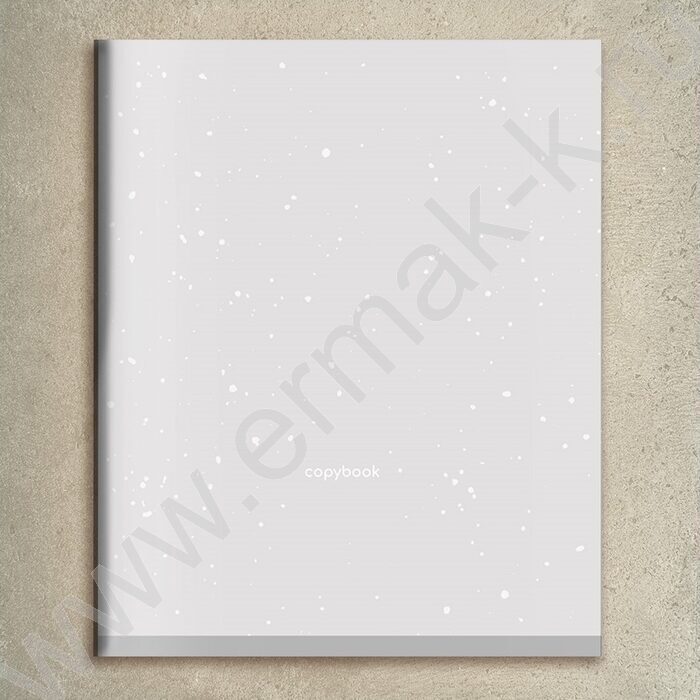 Тетрадь  48л клетка "Оттенки серого-3" /софт-тач/ ассорти NEW | Фото 6