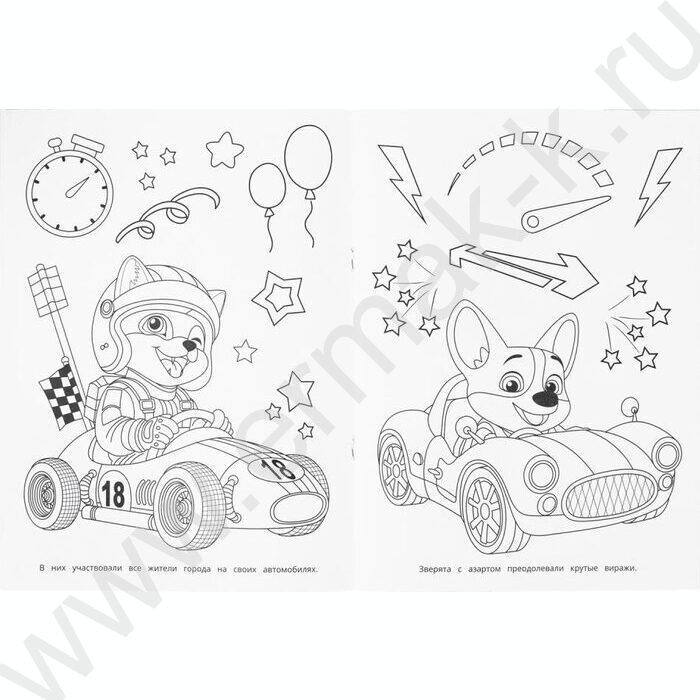 Раскраска А4 Большое путешествие NEW | Фото 4