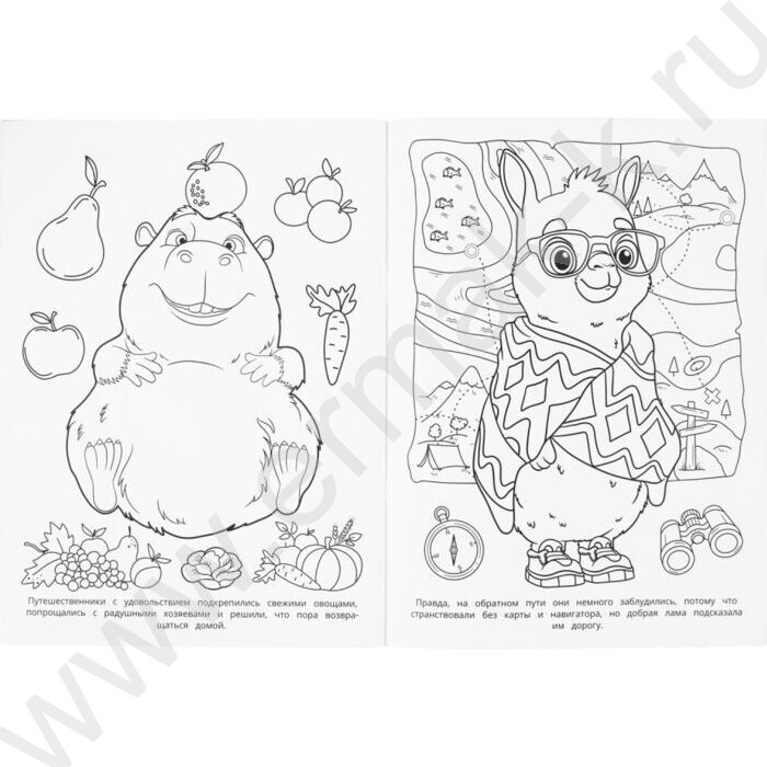 Раскраска А4 Большое путешествие NEW | Фото 5