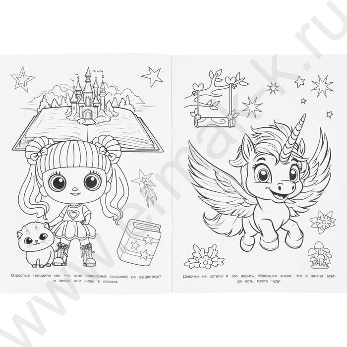 Раскраска А4 Мечты сбываются NEW | Фото 3