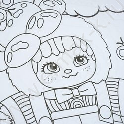 Раскраска А4 Бомбическая раскраска.Озорные малыши NEW | Фото 6