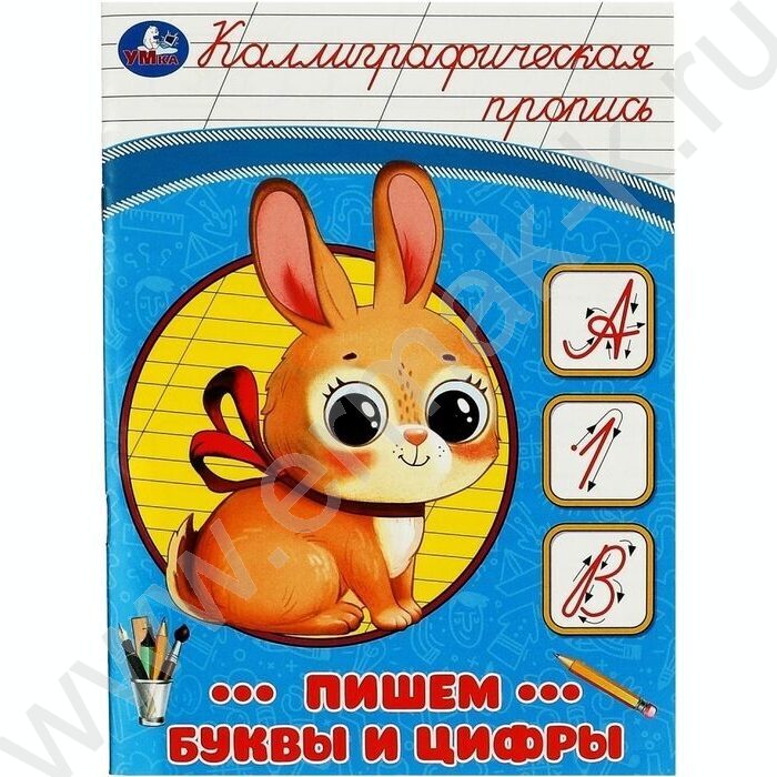 Пропись А5 Каллиграфическая.Пишем буквы и цифры NEW | Фото 1