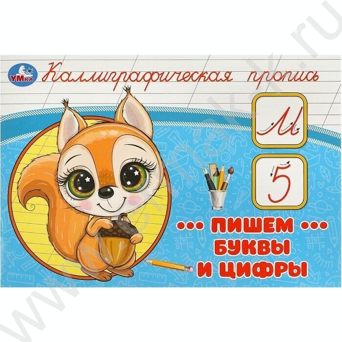 Пропись А5 Каллиграфическая.Пишем буквы и цифры NEW | Фото 1