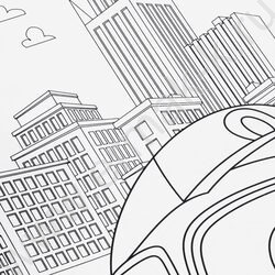 Раскраска А4 Полезные машинки NEW | Фото 6