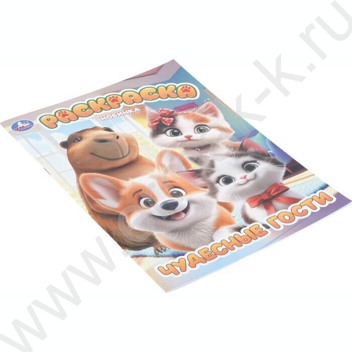 Раскраска А4 Чудесные гости NEW | Фото 2