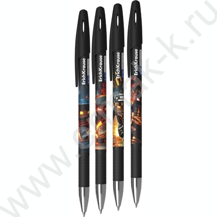 Ручка гелевая Пиши-Стирай 0,5мм синяя R-301 Magic Gel Mine Block NEW | Фото 1