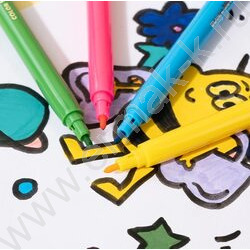 Фломастеры  18цв Colorwow /вентилируемый колпачек /смываемые /европодвес NEW | Фото 4