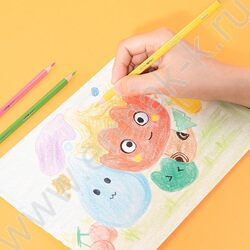 Карандаши  18цв Colorwow, Ø3мм /трехгранные /карт.кор./европодвес NEW | Фото 6