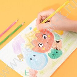 Карандаши  24цв Colorwow, Ø3мм /трехгранные /карт.кор./европодвес NEW | Фото 5