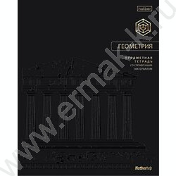 Тетрадь предметная 48л "Премиум" Геометрия /ламинация цв.Soft-touch 3D фольга 3D лак NEW | Фото 1