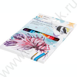 Карандаши акварельные 18цв DreamWorld европодвес NEW | Фото 2