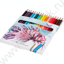 Карандаши акварельные 18цв DreamWorld европодвес NEW | Фото 3