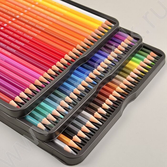 Карандаши пластиковые 72цв Flora.Пионы.Поздравляю /метал.коробка NEW | Фото 5