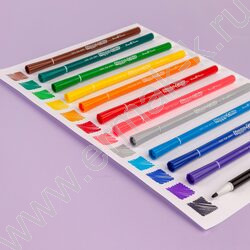 Фломастеры  12цв Happycolor.Динозавры NEW | Фото 8