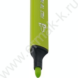 Фломастеры  24цв Bright colors /кисточки двусторонние в пл.пенале NEW | Фото 6