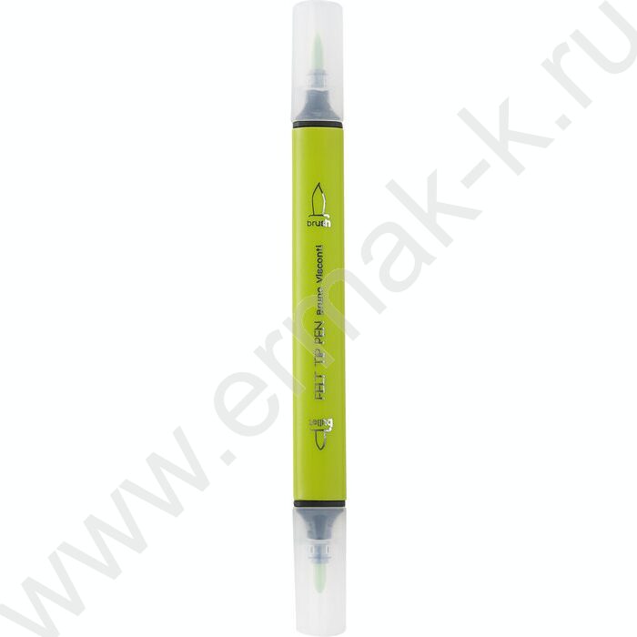 Фломастеры  24цв Bright colors /кисточки двусторонние в пл.пенале NEW | Фото 7