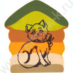 Ластик FunGraphix. Домики ассорти NEW | Фото 3