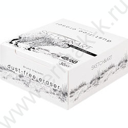 Ластик художественный Sketch&Art 4B/6B серый NEW | Фото 2