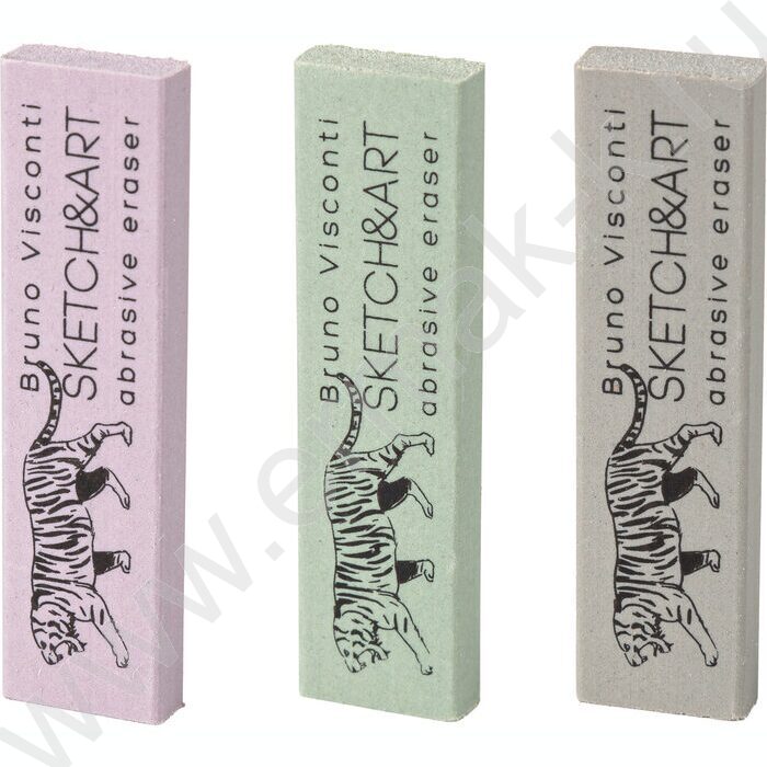 Ластик художественный Sketch&Art Slim /абразивный- д/ручки и карандаша NEW | Фото 1