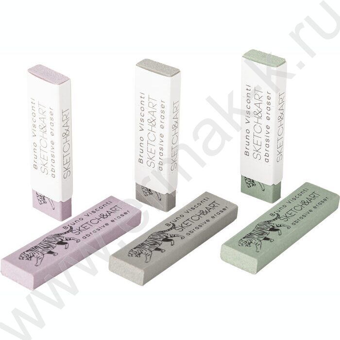 Ластик художественный Sketch&Art Slim /абразивный- д/ручки и карандаша NEW | Фото 3