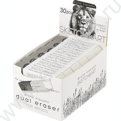 Ластик художественный Sketch&Art /двусторонний - д/ручки и карандаша NEW | Фото 4
