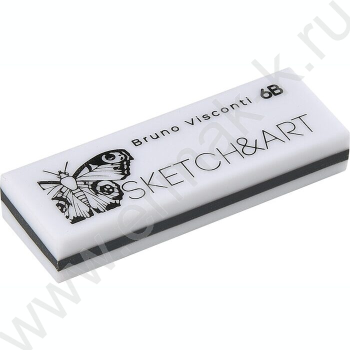 Ластик художественный Sketch&Art супермягкий 6B NEW | Фото 1