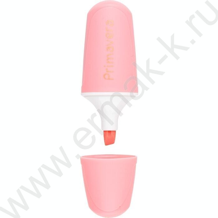 Текстовыделитель /набор  3цв/ 1-5мм косой Primavera Mini /мятный, розовый, сиреневый NEW | Фото 5