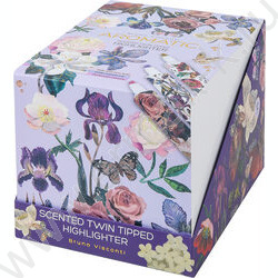 Текстовыделитель /набор  3цв/ 1-5мм косой/круг Flora с запахом NEW | Фото 6