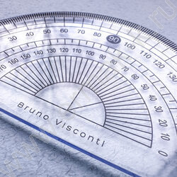 Геометрический набор 4предм BLACK EXCELLENCE.Русалка /транспортир,линейка,два треугольника NEW | Фото 7