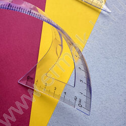 Геометрический набор 4предм BLACK EXCELLENCE.Bike /транспортир,линейка,два треугольника NEW | Фото 6