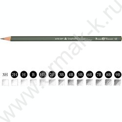 Карандаш ч/гр /набор 12шт/ 2H-9B GraphixPro NEW | Фото 3