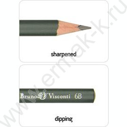 Карандаш ч/гр /набор 12шт/ 2H-9B GraphixPro NEW | Фото 4