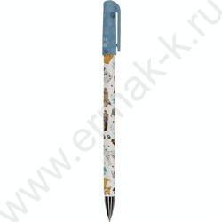 Набор Ручка шар HappyWrite 0,5мм+карандаш ч/гр НВ HappyGraphix Собаки NEW | Фото 2